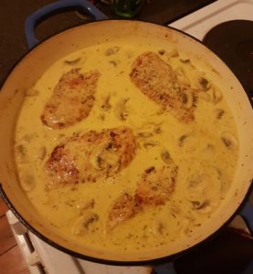 Creamy Lemon Coconut Chicken